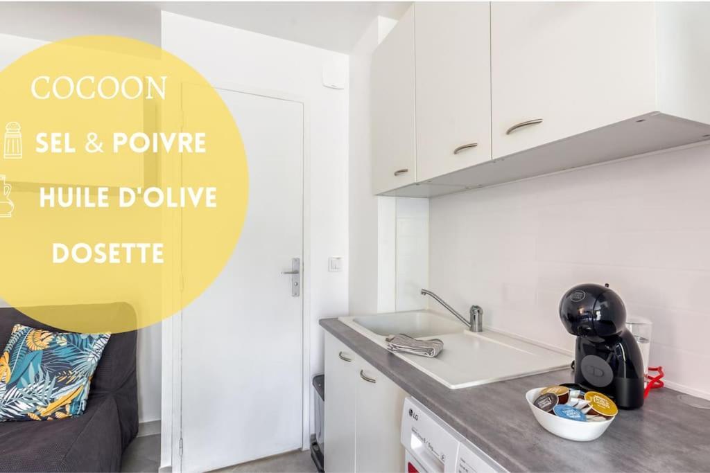 Apartamento Cocoon - Jardin - Boite A Cle - Wi-Fi Baulne Exterior foto