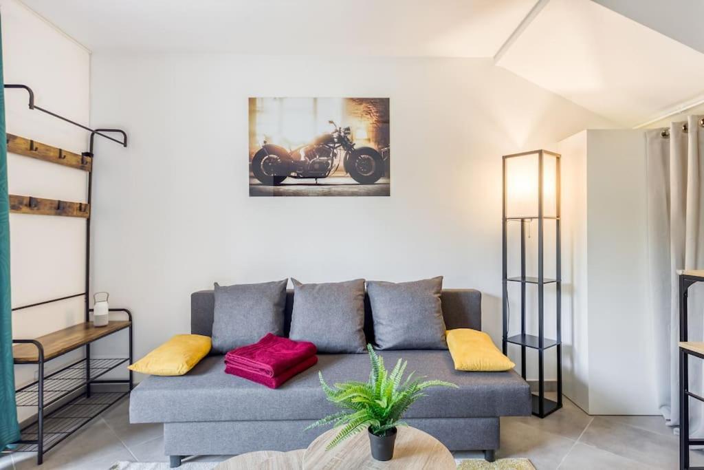 Apartamento Cocoon - Jardin - Boite A Cle - Wi-Fi Baulne Exterior foto